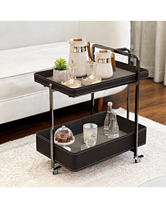 BROWN ARCUATA TROLLEY 