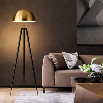 GOLDEN FLOOR LAMP 1