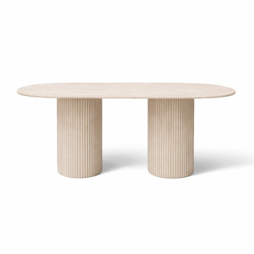 BEIGE UNICA DINING TABLE