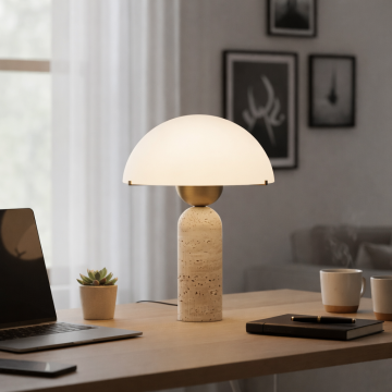Ivory lamp