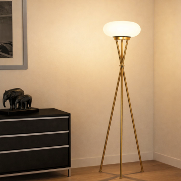 GOLDEN FLOOR LAMP 2