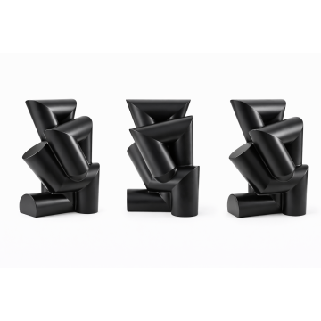 Cluster Ornament Black