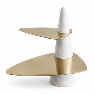 Double layer cake display tray