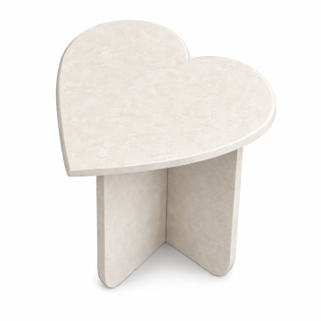 HEART SIDE TABLE