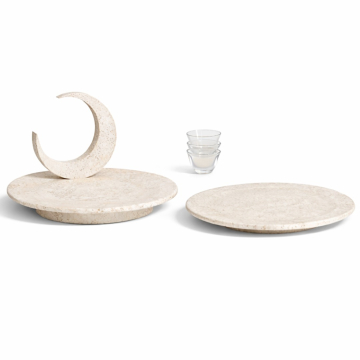 CRESCENT TRAY SET