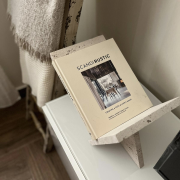 TRAVERTINE BOOK HOLDER