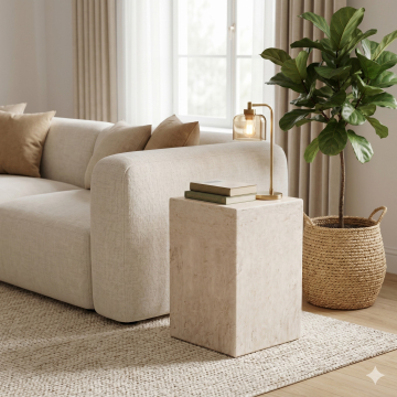 CURVE REGULAR SIDE TABLE