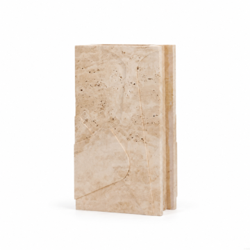 BLOCK BEIGE VASE
