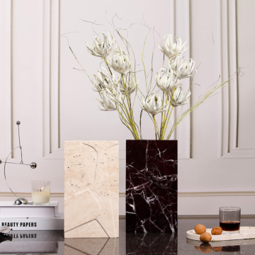 BLOCK BEIGE VASE