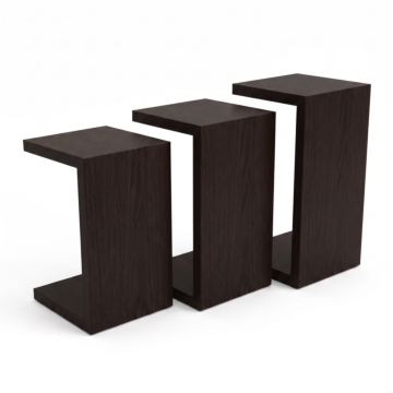 U SIDE TABLE SET