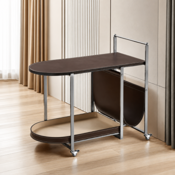 BURGUNDY ARCUATA TROLLEY 2 