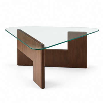 TRIO WALNUT COFFEE TABLE