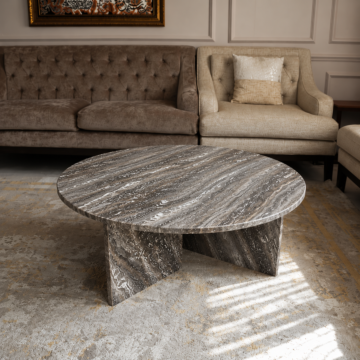 ROUNDED COFFEE TABLE