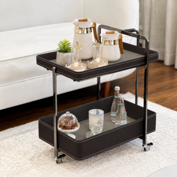 BROWN ARCUATA TROLLEY 