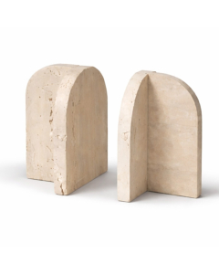 TRAVERTINE BOOKEND
