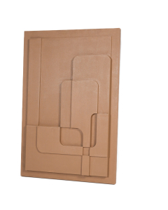 70*100 cm Camel Geometric