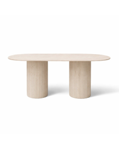 BEIGE UNICA DINING TABLE