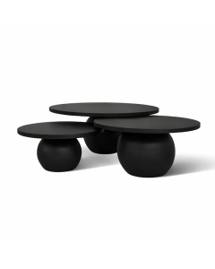 BLACK TRIO TABLE