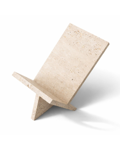 TRAVERTINE BOOK HOLDER